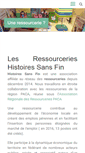 Mobile Screenshot of histoires-sans-fin.fr